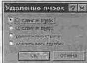 Редактирование и форматирование таблицы