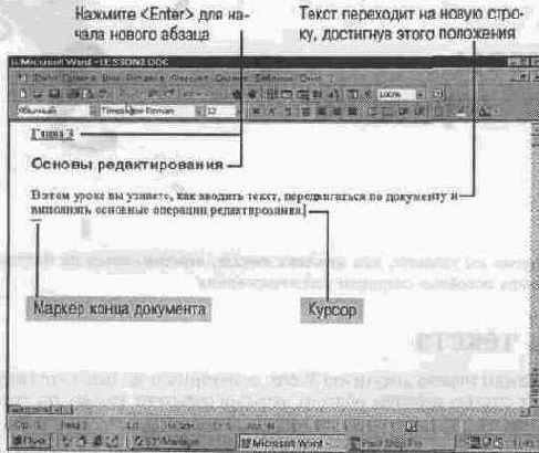 Ввод текста